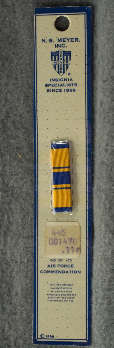 New Old Stock Ribbon Bar Air Force Commendation