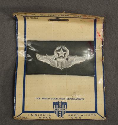 Vietnam Era Air Force Master Pilot Wings Cloth