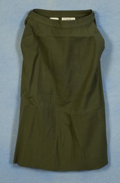 US Army Women's Wool Field Skirt Vietnam era