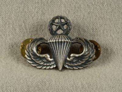 Master Paratrooper Jump Wing Badge Sterling