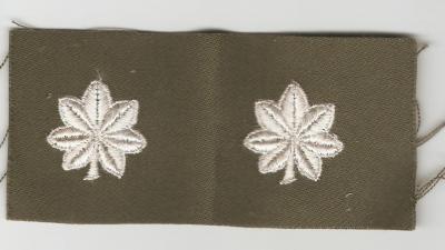 Vietnam Era Lt. Colonel Patch Set