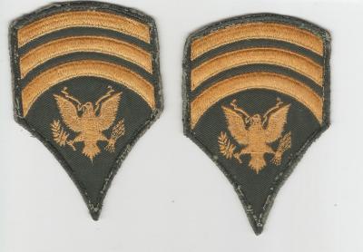 Vietnam Era Spec 7 Rank Patches