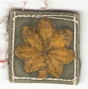 Vietnam Era Major Rank Insignia Patch