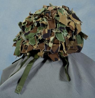 Ghillie Suit Woodland BDU Helmet Cover