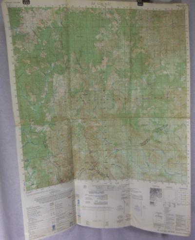 US Military Map of Ap Gia Bac Vietnam