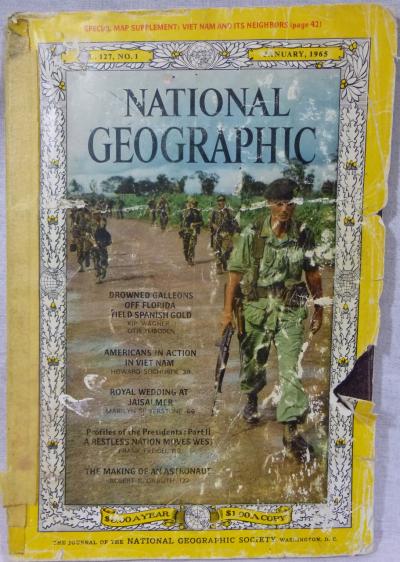 National Geographic January 1965 Vietnam