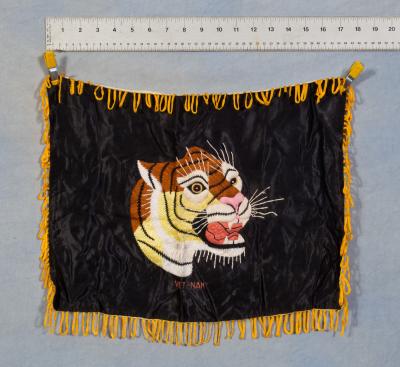 Vietnam Tiger Pillowcase Sweetheart Souvenir