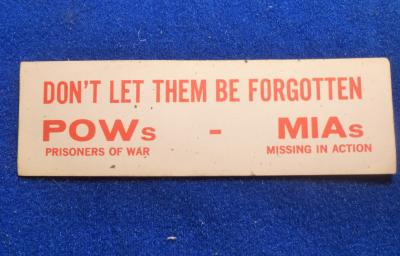 Vietnam Era POW MIA Decal Sticker