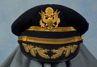 Army Field Grade Officers Visor Cap Hat 1950's