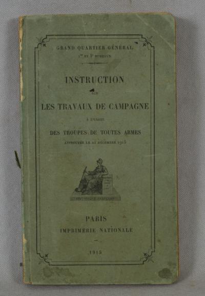 French Manual Les Travaux De Campagne 1915