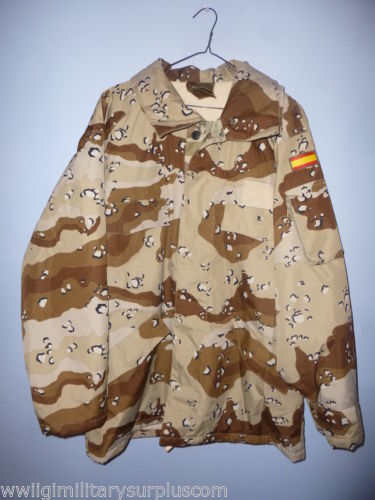 Spanish Chocolate Chip Camouflage Parka 