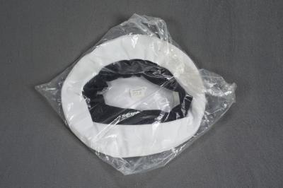 USN Navy White Visor Cap Cover New Medium