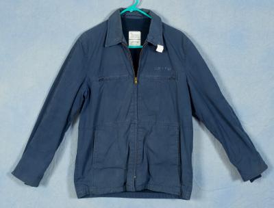 US Navy Blue Utility Jacket 1980's USN