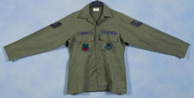 Air Force USAF OD Sateen Field Shirt