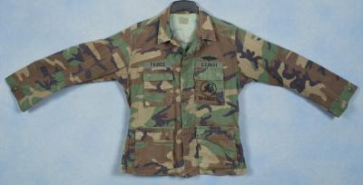 USN Navy Seabees BDU Woodland Field Shirt 