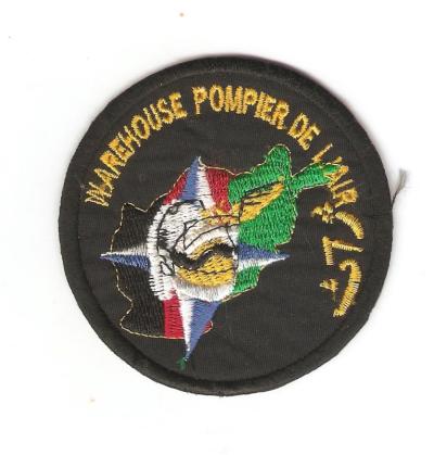 Warehouse Pompier de Lair Patch Afghanistan Made