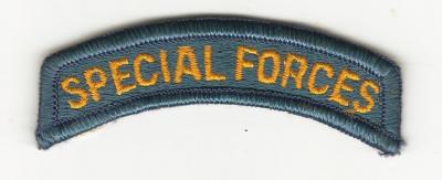 Special Forces Patch Rocker