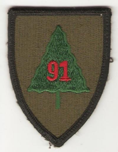 Patch 91st Division 