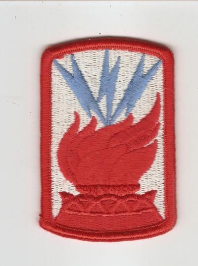 US Army 187th Signal Brigade Patch