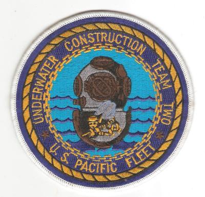 Patch USN Underwater Construction Team Two 