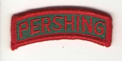 US Army Pershing Tab Patch