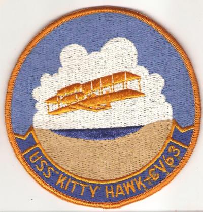 Patch USS Kitty Hawk CV63