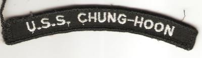 USS Chung Hoon Rocker Patch