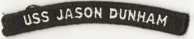 USN USS Jason Dunham Navy Rocker