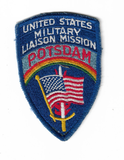 Military Liaison Mission Potsdam Patch