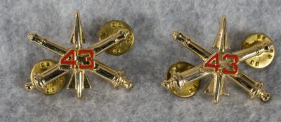 Insignia 43rd Air Defense Artillery Officer