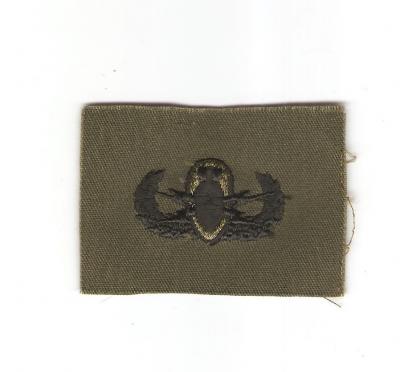 Army EOD Badge Explosive Ordnance Disposal