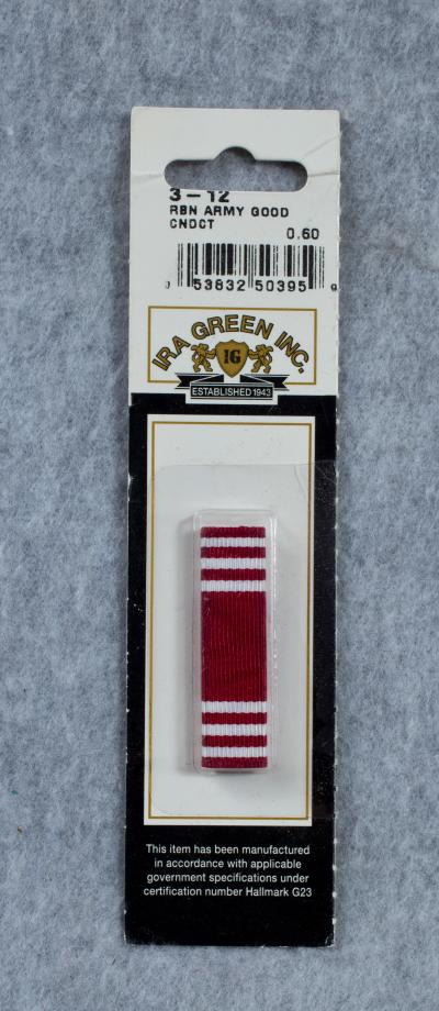 Army Good Conduct Ribbon Bar