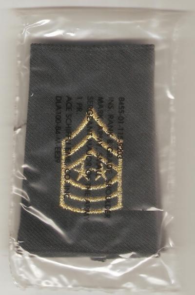 Sergeant Major Army Shoulder Boards Dress Blue