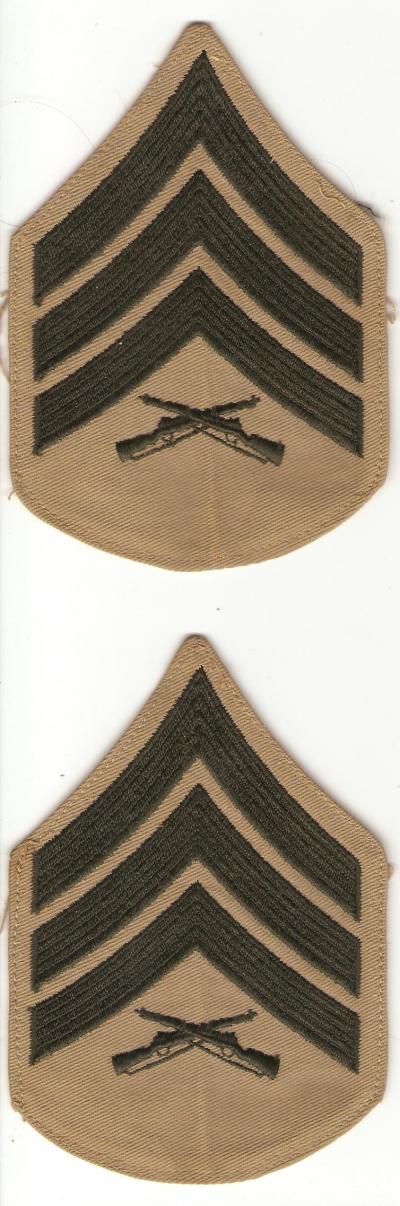 USMC Marine Sergeant Rank Set