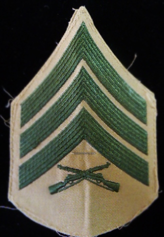 USMC Marine Sergeant Rank Pair