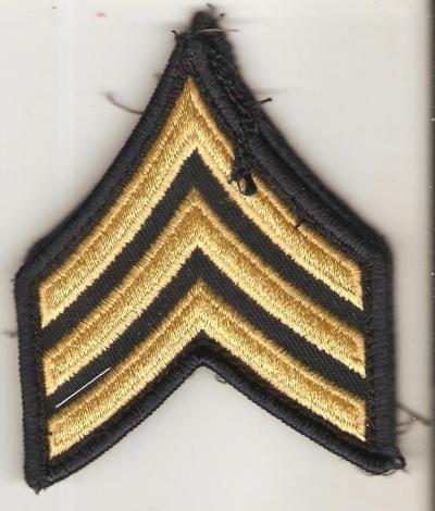 US Army ASU Sergeant Rank Pair