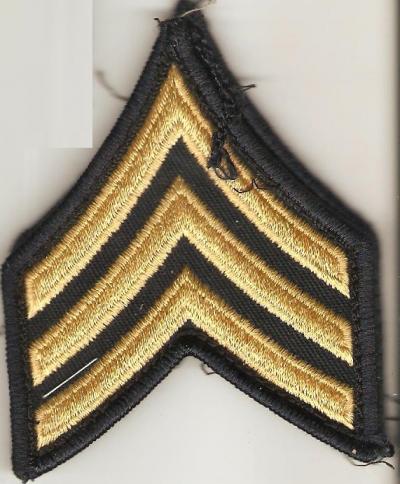 US Army ASU Sergeant Rank Pair Female