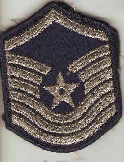 USAF Master Sergeant Rank Pair Female