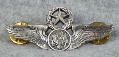 Air Force Chief Aircrew Enlisted Badge Sterling