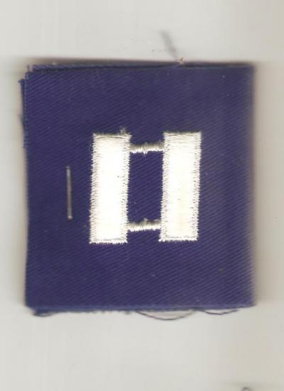 Air Force Collar Captain Rank Patches