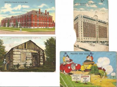 Postcard Lot of 4