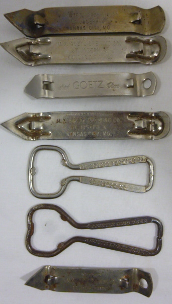 Beer Bottle Opener Lot 7 Goetz Brewing