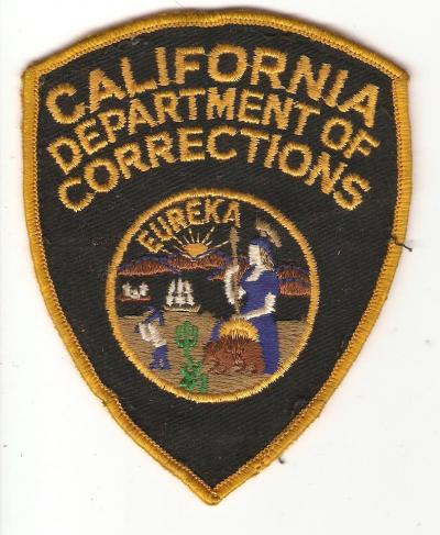 California Department Corrections Patch