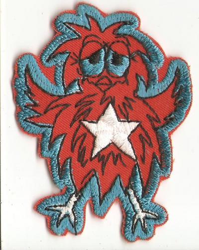 Novelty 1970s Owl Jacket Patch