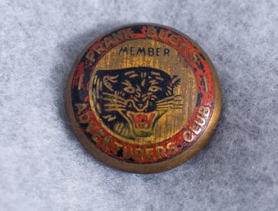 Frank Buck's Adventurers Club Pin Button