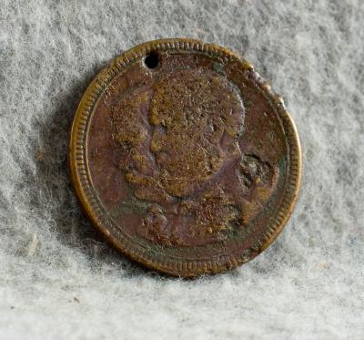 James Garfield Chester Arthur Campaign Coin 