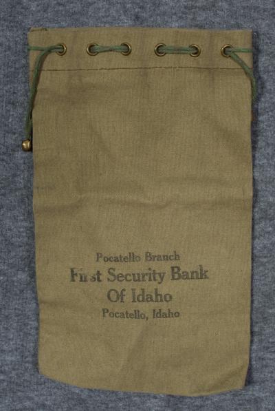 Bank Coin Money Bag Pocatello Idaho 