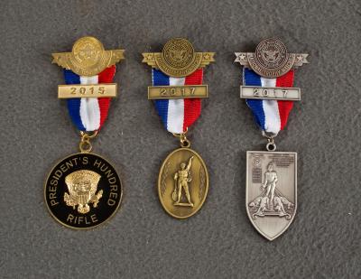 Selection of Marksman Medals