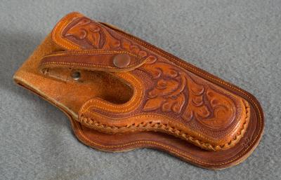 Tooled Leather Holster Semi-Automatic