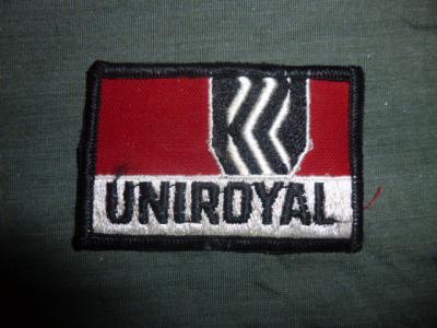 Uniroyal Gas Station Mechanic Patch